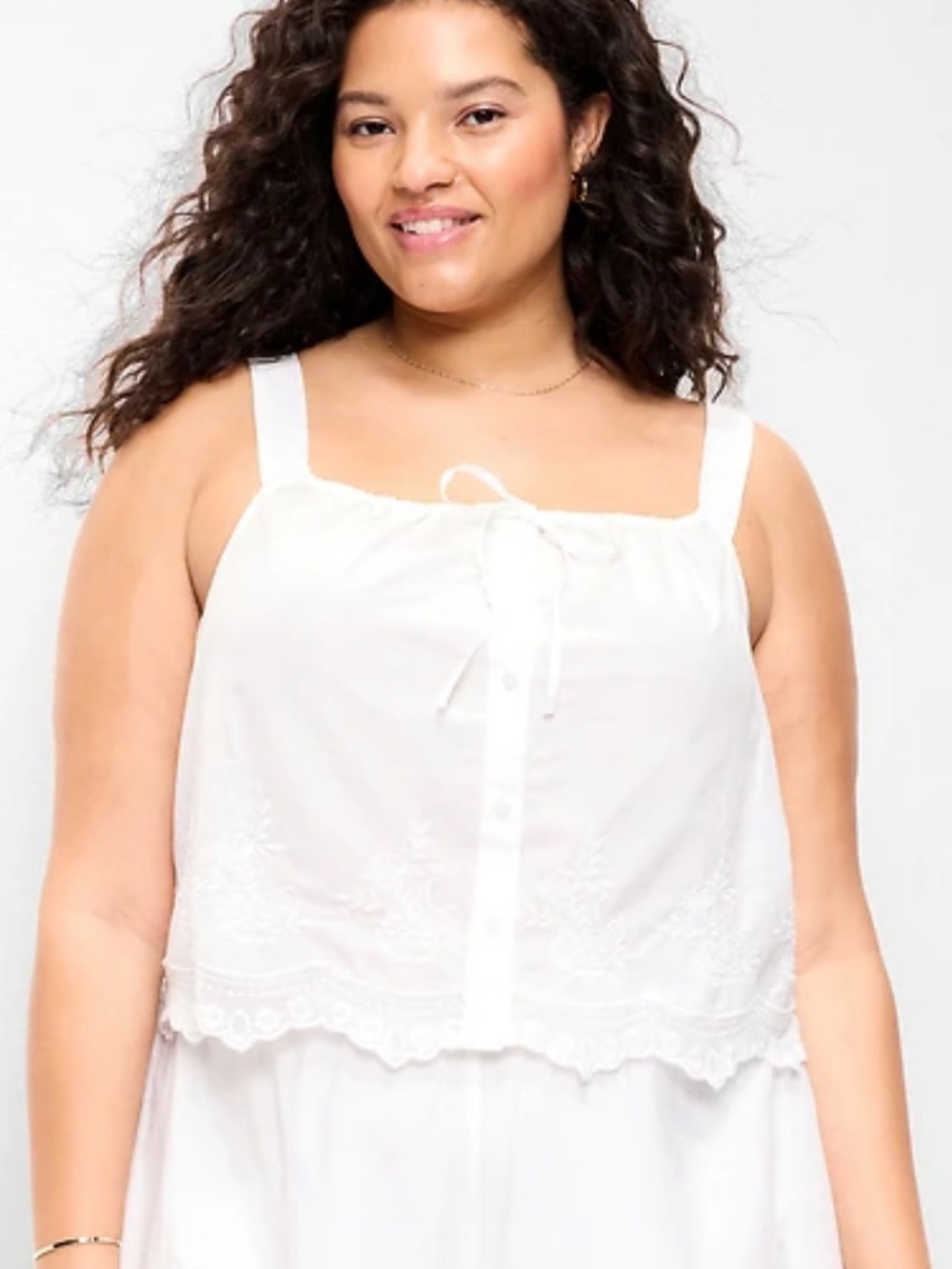 Old Navy Tie-Front Cami Tank Top NWT